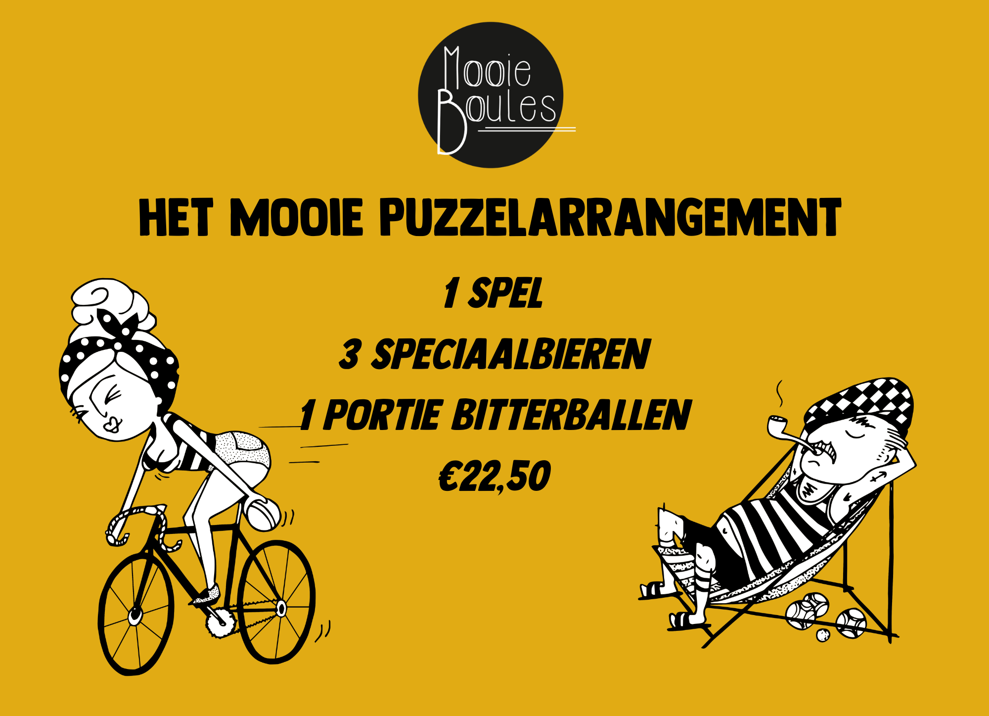 Arrangement Het Mooie Puzzelarrangement bij Mooie Boules in Eindhoven