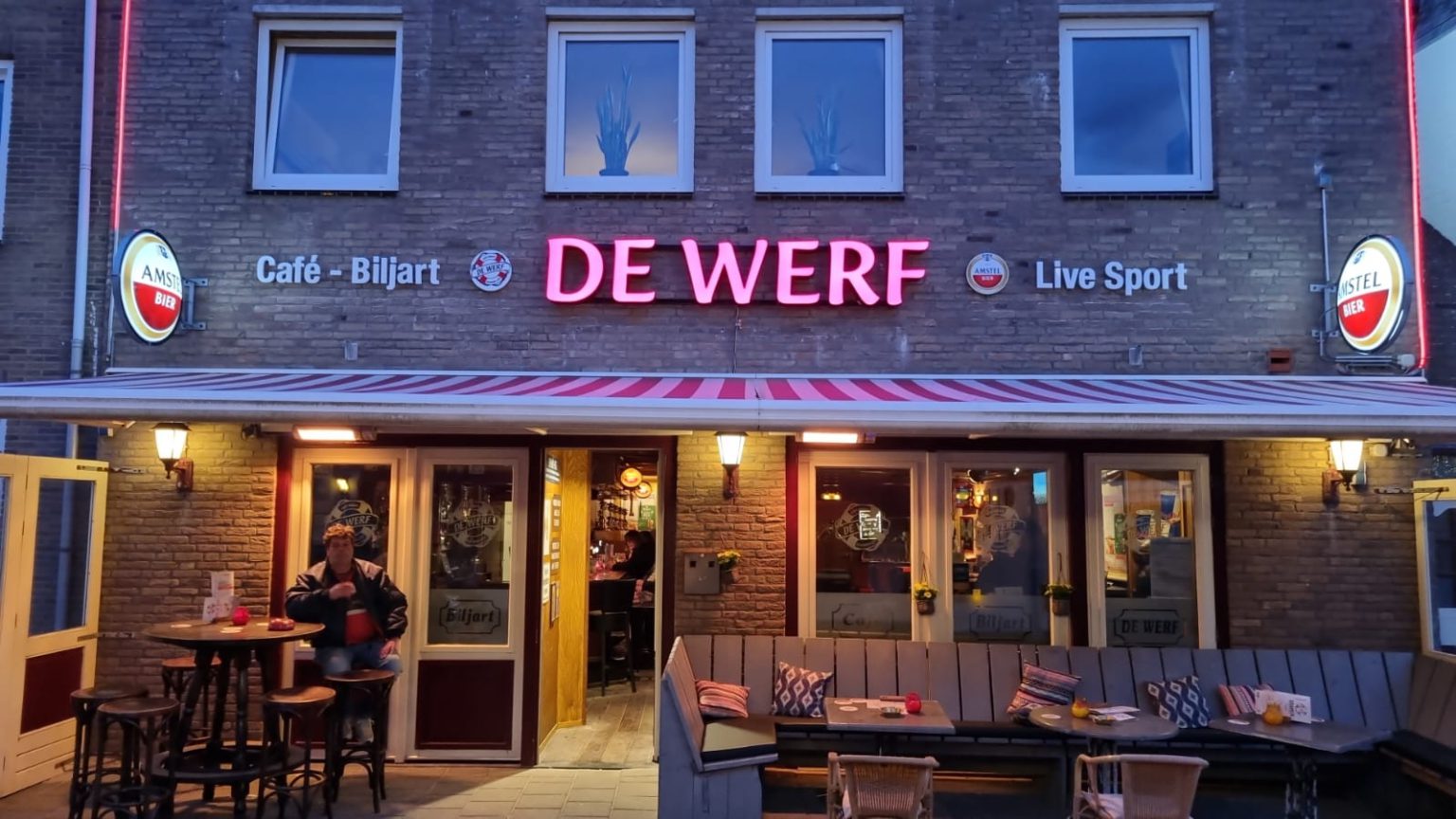 Café De Werf in Egmond aan Zee