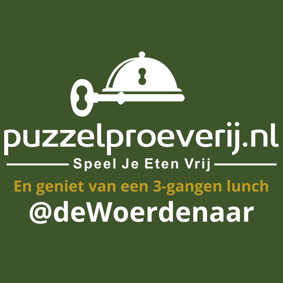 Arrangement Puzzelproeverij met 3-gangenlunch v.d. chef bij De Woerdenaar in Woerden